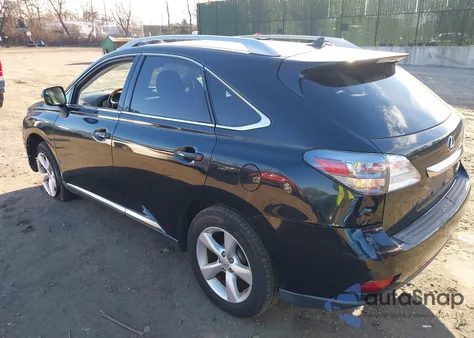 2011 Lexus Rx 350 из США, поврежденный, VIN 2T2BK1BA9BC095712